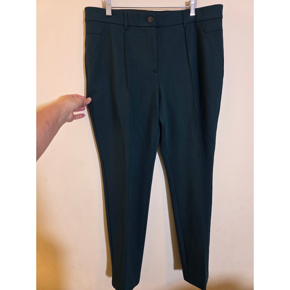 Chicos So Slimming Juliet Pants Green Slim Leg Trousers Size‎ 2.5 Reg. 570182293